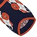 Blueberry Pet Chic Argyle All Over Dog Sweater in Midnight Blue and Dark Princeton Orange, Back Length 12