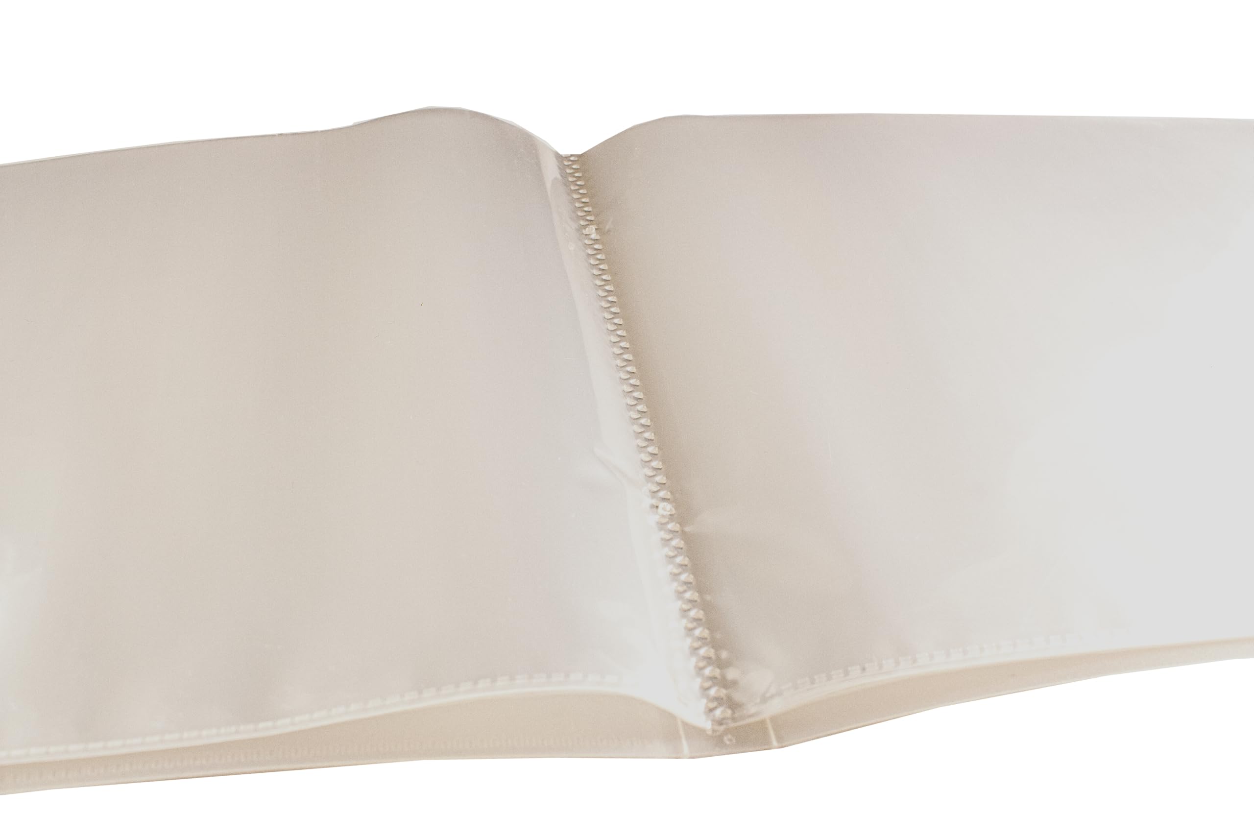 eco-eco Eco176x6 - Libro de presentación de paisaje transparente A3 50% reciclado, 20 bolsillos, estuche de almacenamiento, carpeta de arte con fundas de plástico, paquete de 6