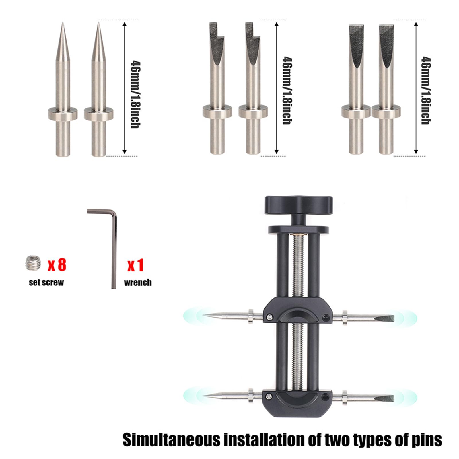 Set di strumenti per la pulizia del filtro della fotocamera Set di morse per videografi e fotografi Strumenti di riparazione del filtro a lente aperta