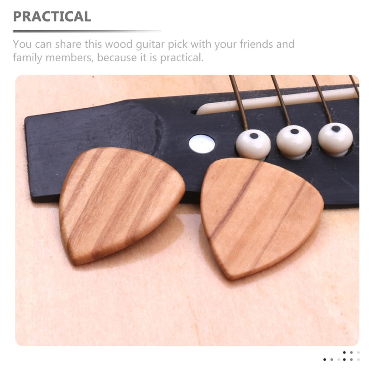 VICASKY 16stücke Olivenholz Gitarren-picks Ergonomische Plektren Für Akustische Und Elektrische Gitarren Langlebige Holzplektren Als Geschenkidee Für Musikliebhaber