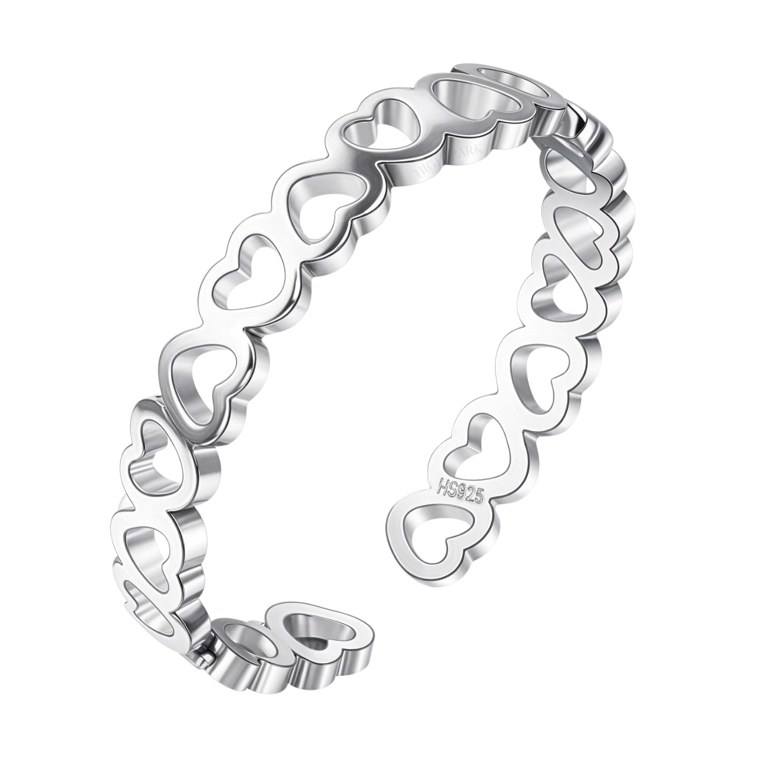 925 Silver Solitaire Rings for Women | Adjustable Contemporary Style | 92.5 Sterling Silver & Diamond Like Brilliance Sparkling Zirconia | Lovely Gift