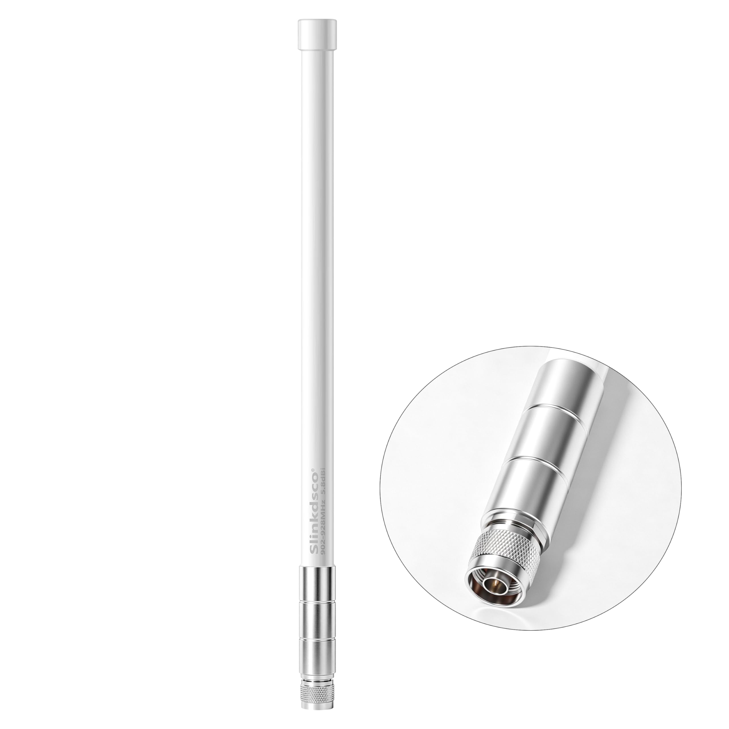 wasserdichte 5,8 dBi Lora 915 MHz Fiberglas-Antenne mit 7,8 m geringem Verlust KMR195 Kabel für Crypto Helium Hotspot RAK MNTD Nebra Bobcat 300 SenseCAP M1 EasyLinkIn SyncroB.it Hotspot HNT Miner