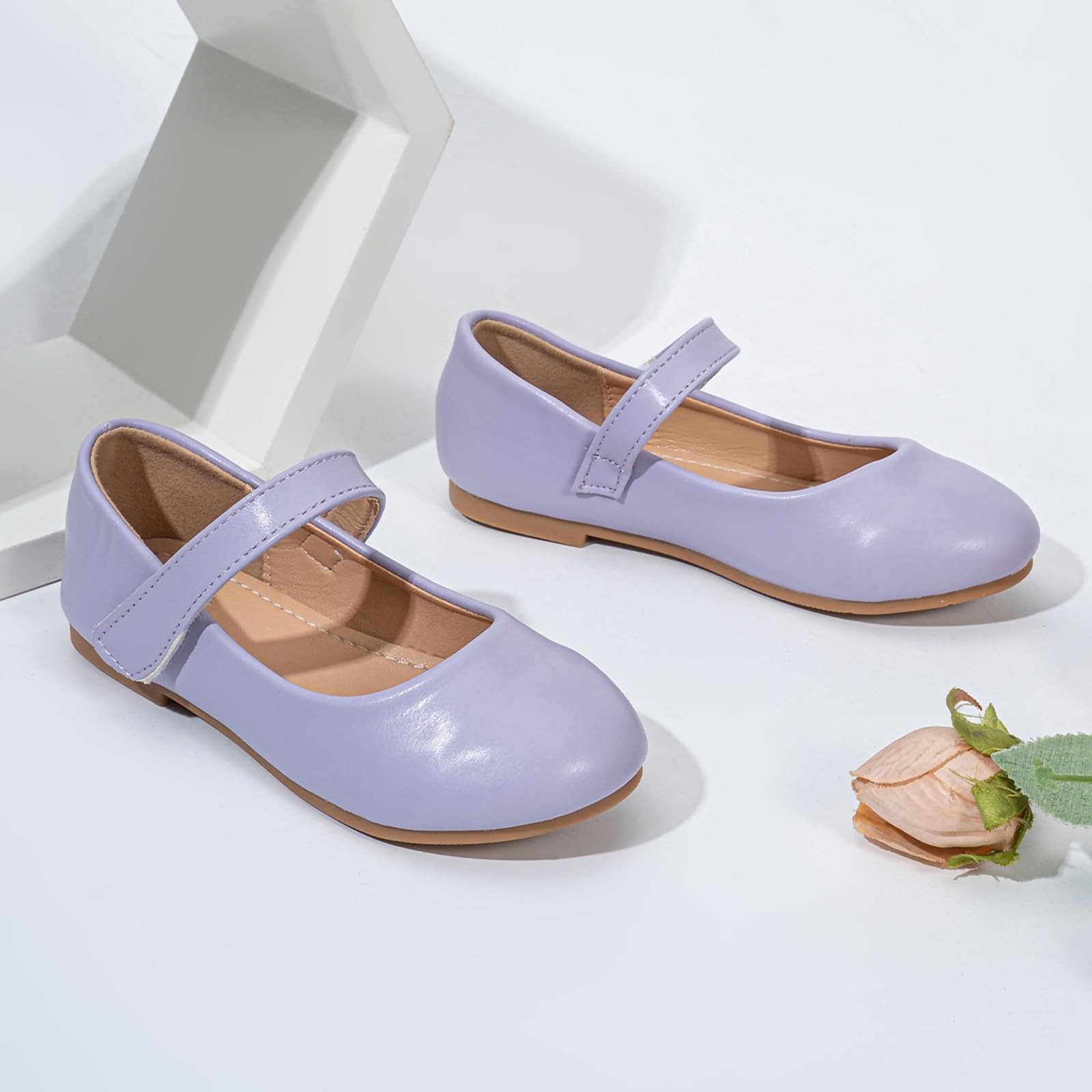 Generisch Mädchen Abendschuhe Mary Jane Halbschuhe Ballerinas Kinder Prinzessinnenschuhe Hochzeitsschuhe Flache Baby Abendschuhe Party Schulschuhe Geeignet Für Hochzeiten Geburtstagsfeiern Campus