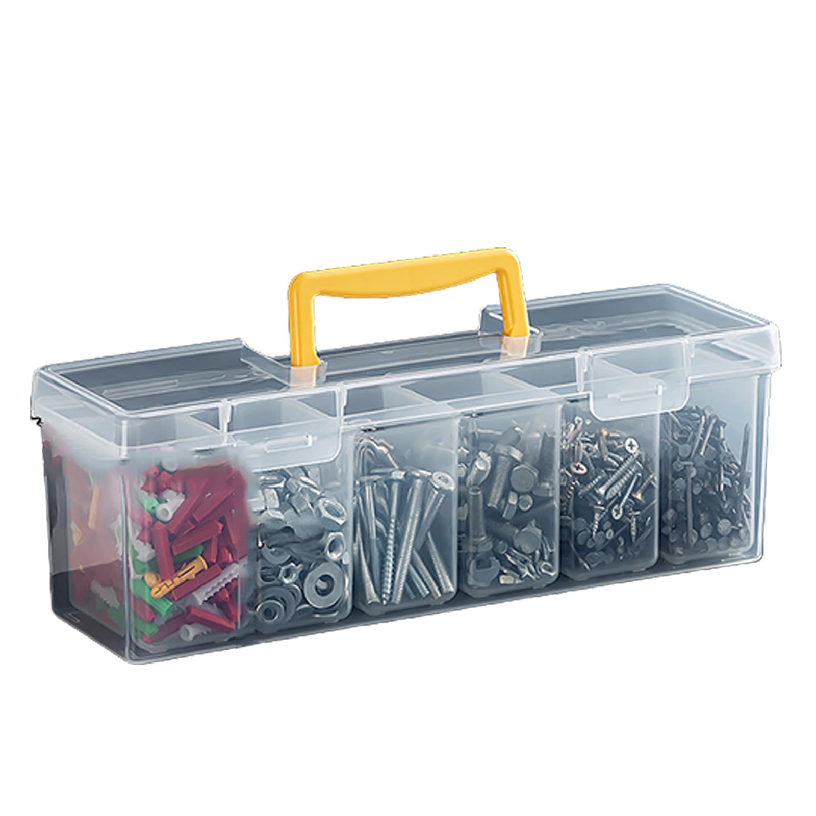 Draagbare Tool Organisatoren Doos Met Verwijderbare Compartimenten Schroeven Bouten Case Voor Thuis Reparatie En Outdoor Onderhoud