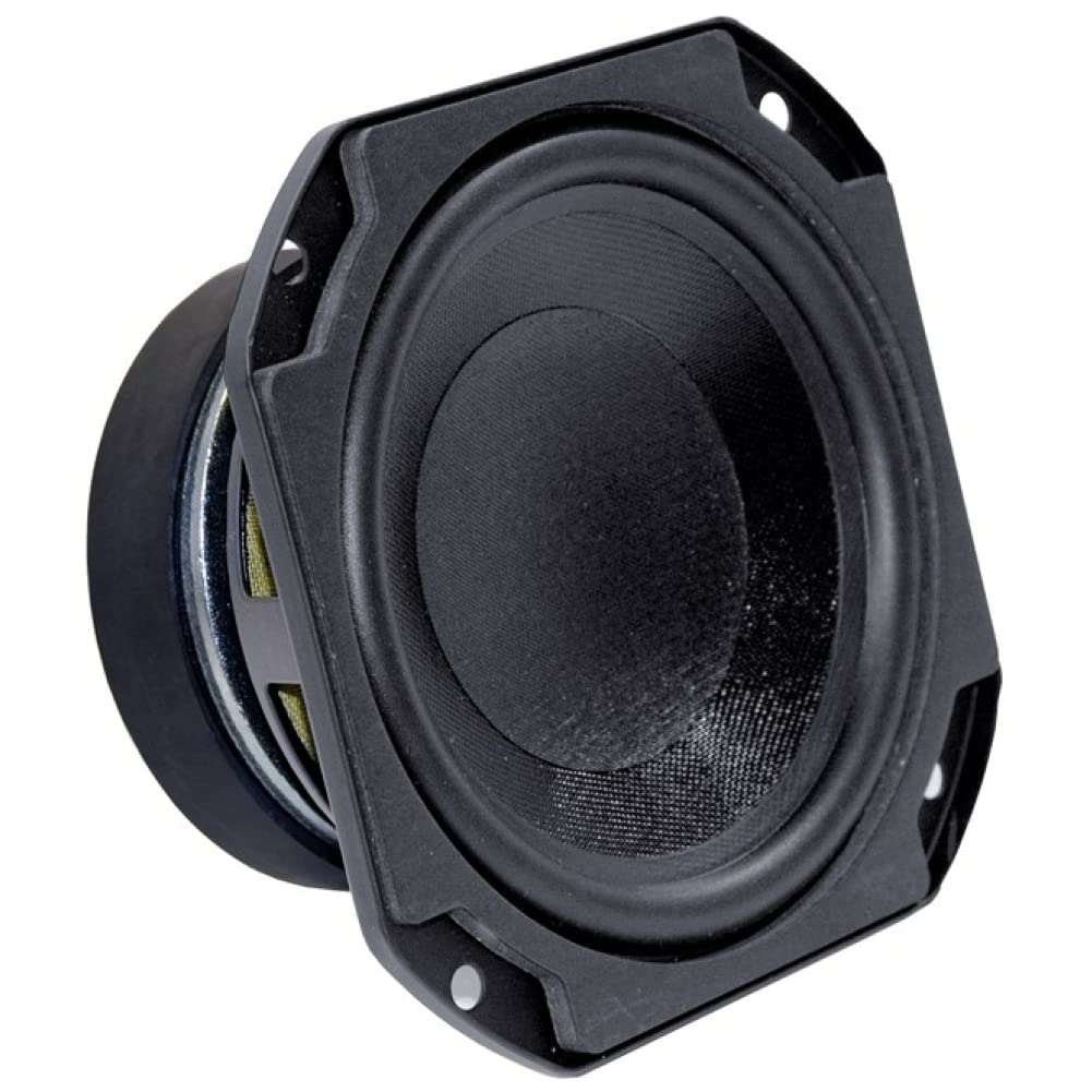 1 WOOFER FAITAL Pro 5FE100 Altavoz de 8 Ohm 13 cm 130 mm 5" de diámetro 80 Watt rms y 160 Watt MAX para hogar sensibilidad 88 db, 1 Pieza