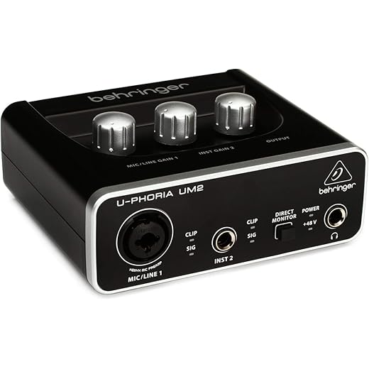 Behringer U-PHORIA UM2 Audio Interface