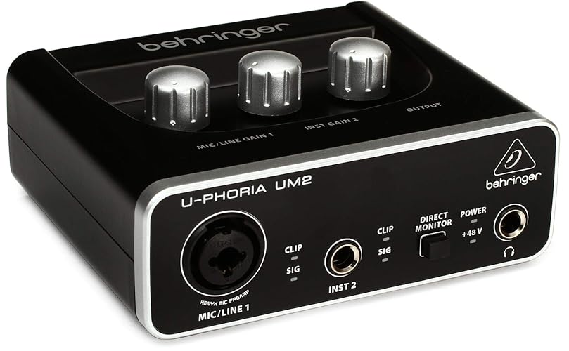 BEHRINGER USB AUDIO INTERFACE