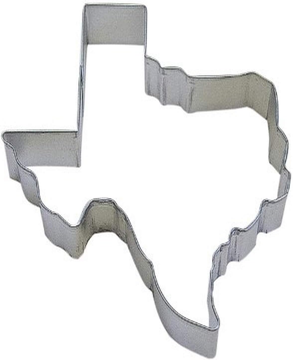 R&M Texas State 5" Cookie Cutter in Durable, Economical, Tinplated Steel