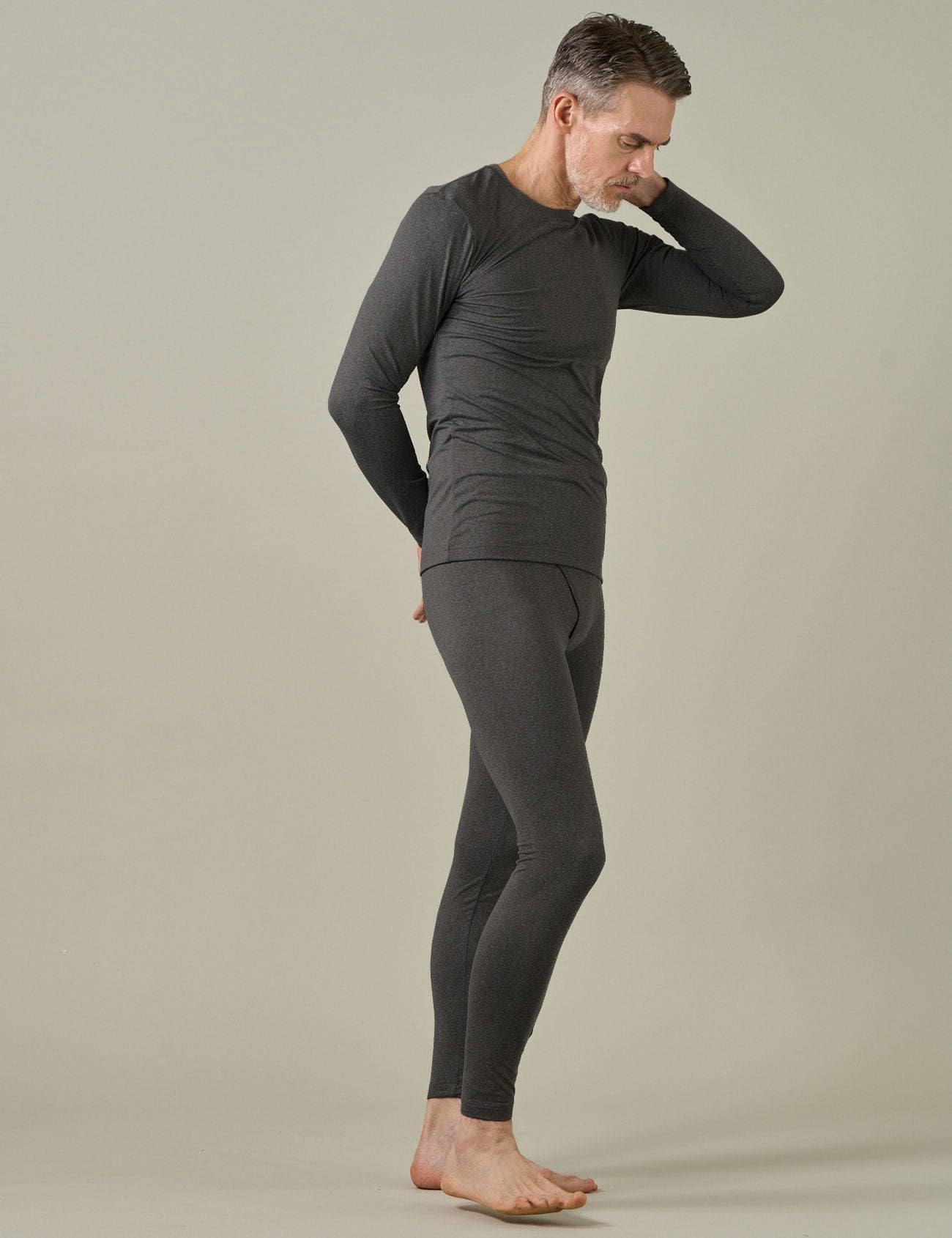 LAPASA Completo Termico Uomo in Pile Calzamaglie Termica & Maglie Termiche Set Sport Invernali Sci Snowboard Sport Running Trekking Caldo/più Caldo/Extra-Caldo М11