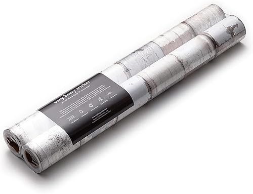 Miniatura 5 de Reclaimed Wood - Papel pintado autoadhesivo de madera envejecida, de grano de madera, VBS303(2Pack)