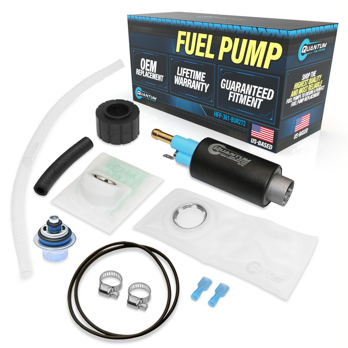 Amazon.com: QFS Fuel Pump with Regulator for 2003-2009 Buell XB9