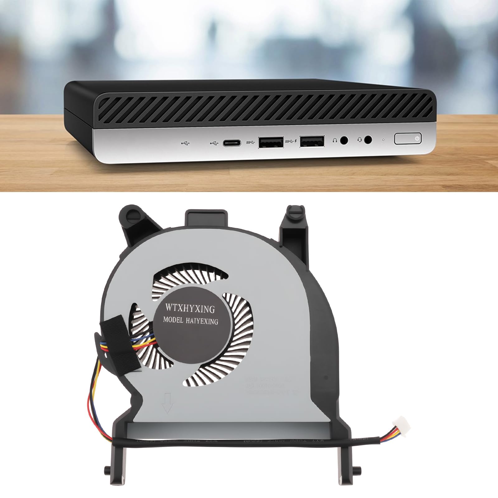Ventola CPU 914266-001 compatibile con HP Mini 600 G3 600 G4 400 G3 400 G4 800 G3 800 G4 G5