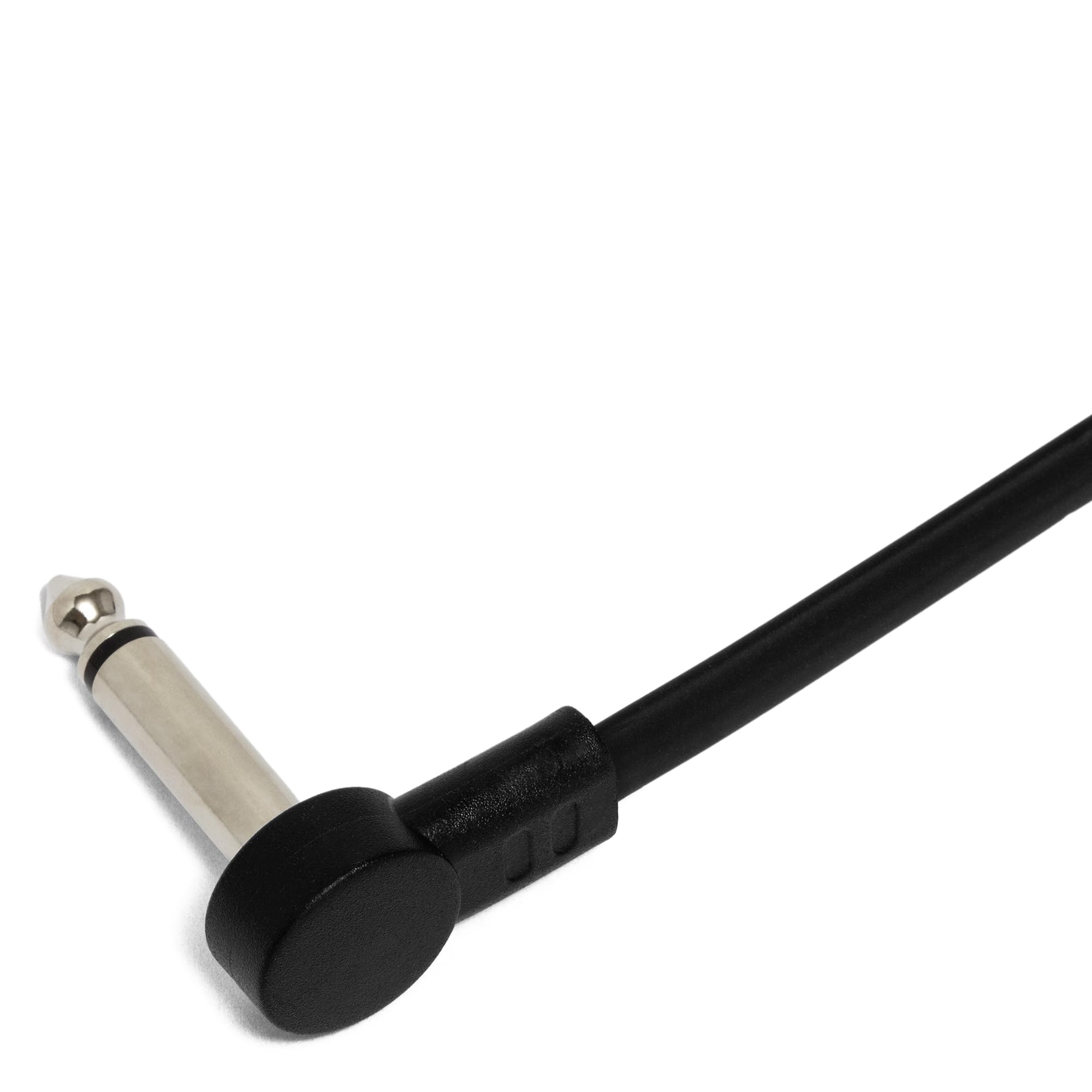 Tiger GTC-PT3 Patch Cables - 3 x 15cm Flat 1/4" Jack to Jack Leads for Effects Pedals Synths, Pedalboards & Audio Equipment - Pack of 3 - Image 4