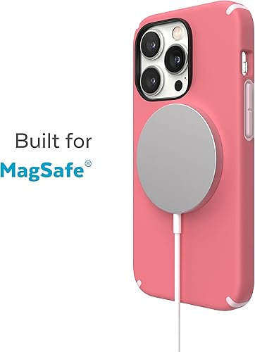Miniatura 3 de Speck Funda para iPhone 14 Pro, diseñada para MagSafe, funda delgada con protección contra caídas, resistente a los arañazos, suave al tacto para