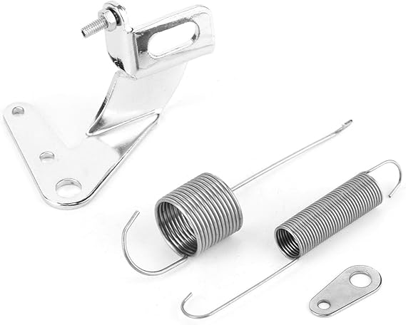 Return Spring Kit,Car Carburetor Throttle Cable Bracket with Dual Return Spring Set Stainless Steel Parts