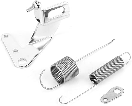 Return Spring Kit,Car Carburetor Throttle Cable Bracket with Dual Return Spring Set Stainless Steel Parts