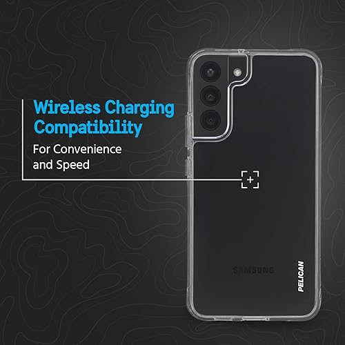 Miniatura 6 de Pelican Samsung Galaxy S22 Case with Screen Protector Wireless Charging Compatible 10ft MIL-Grade Drop Protection Shockproof Phone Case Cover for