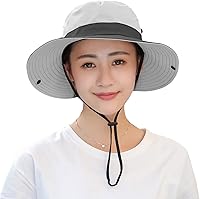 Vista 2 de Gorra FPS 50+ de ala ancha impermeable con protección UV para mujer