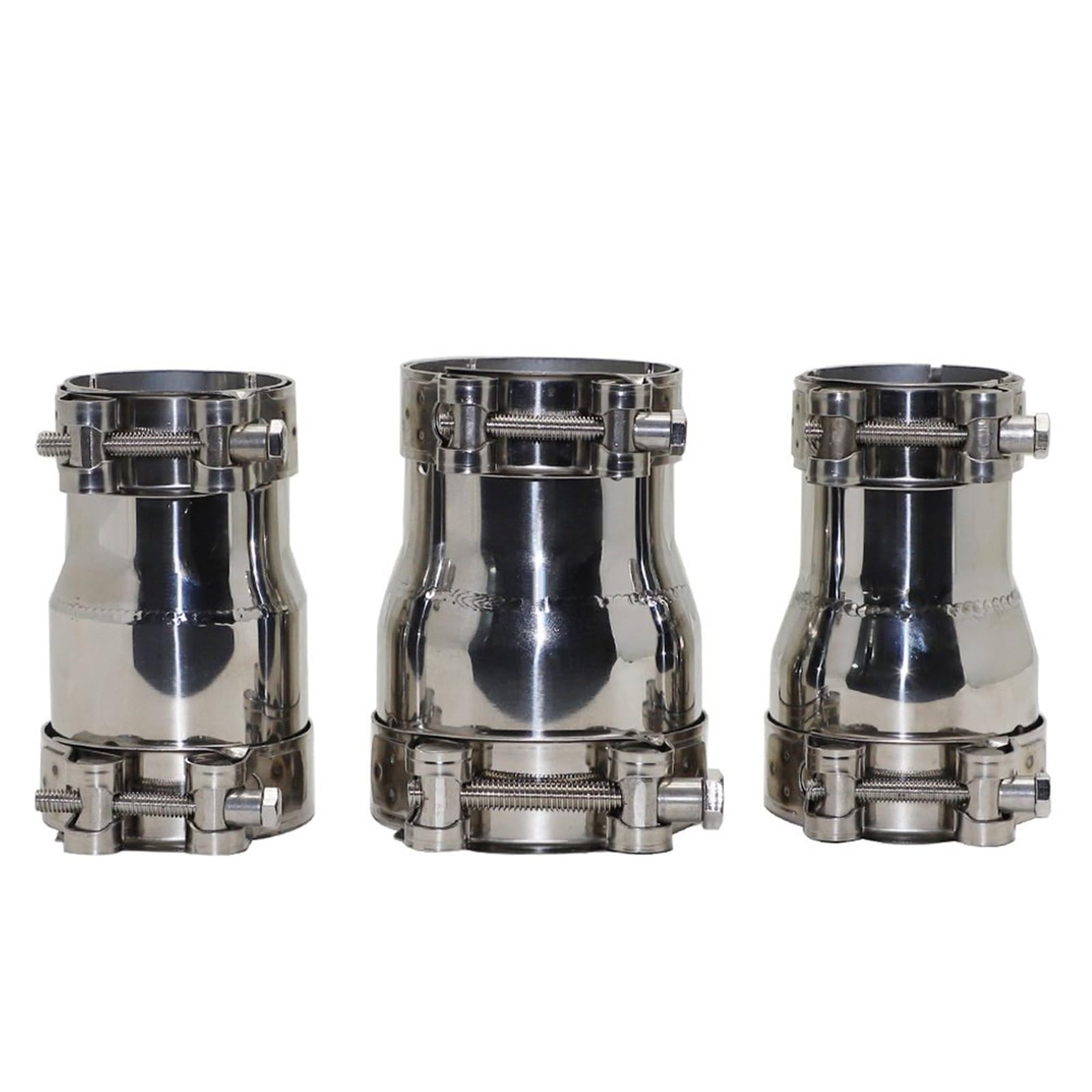 Adattatore Universale Per Tubo Di Scarico Auto - Acciaio Inox, Diametro 57-76 Mm - Foto 3