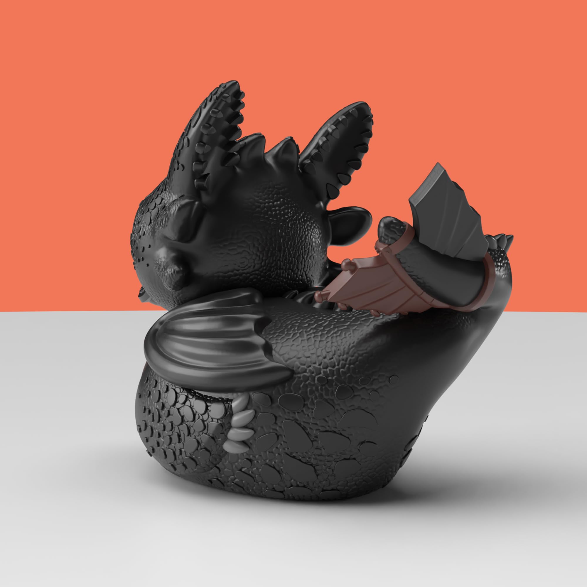 TUBBZ Mini: How To Train Your Dragon - Toothless Cosplaying Rubber Duck Vinyl Figure, Toothless (Mini), Miniature - Image 4