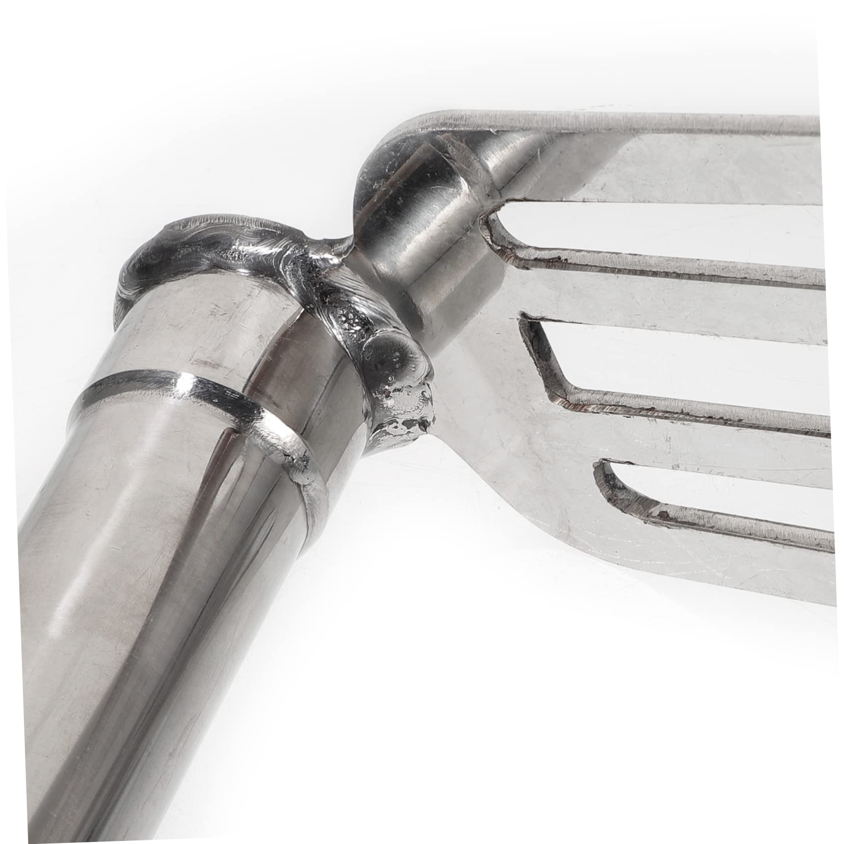 INOOMP Zappetta per Orto in Metallo Resistente Multifunzione per Ammorbidire Il Suolo e Diserbo, Attrezzo da Giardinaggio Manuale Professionale per Coltivazione a Mano