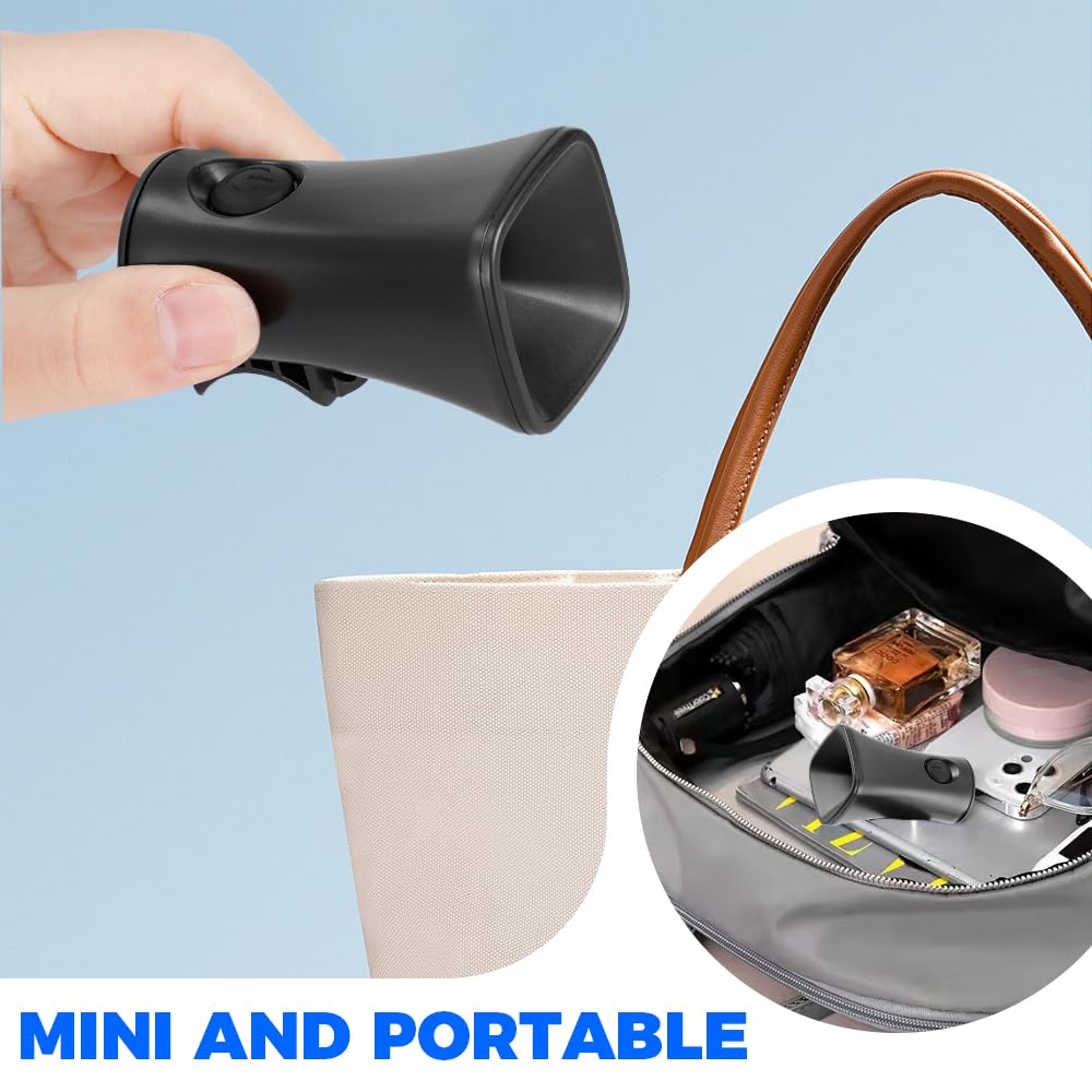 Corno Elettrico Per Bici, USB Ricaricabile, 4 Suoni, 120 DB, Nero, Con Fissaggio Universale