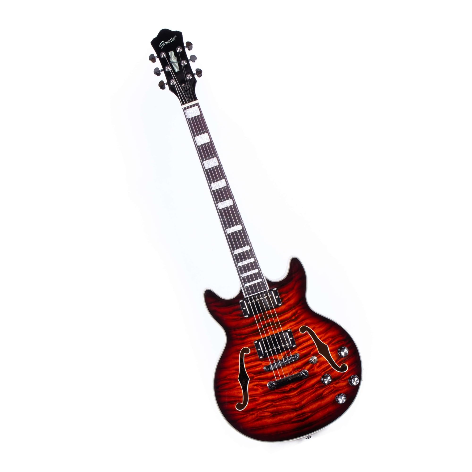 6 strunowa gitara elektryczna odpowiednia dla początkujących do nauki gry na instrumentach Standardowa gitara elektryczna