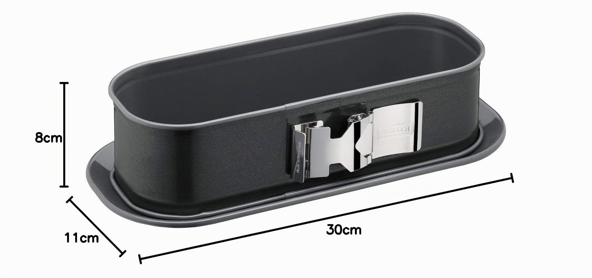 Original Kaiser 2300638126 Stampo Plum-Cake, 30 x 11 cm
