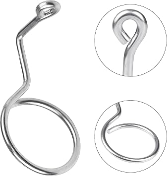 50 Pieces 2 Diameter Screw Mount Bridle Rings, Heavy Duty Cable and Wire Support, Metal Cable Ring Hangers for Low Voltage Cable Wire Management