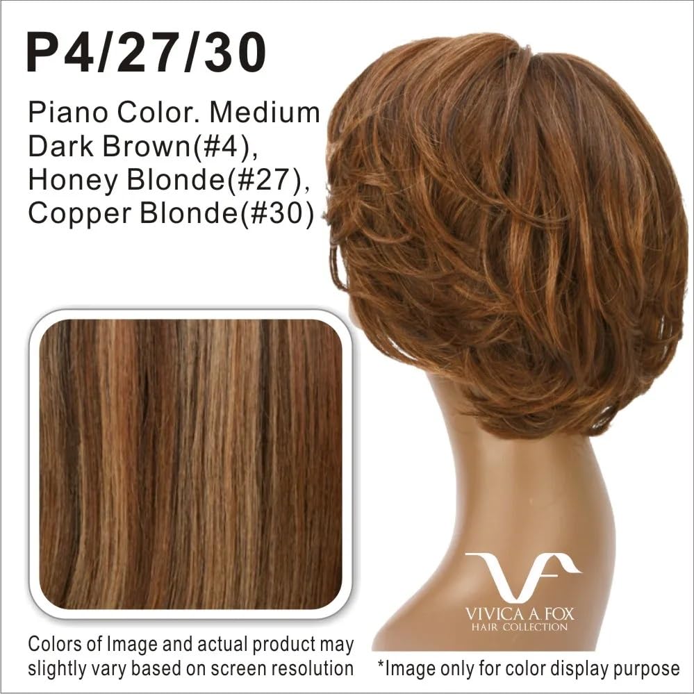 Miniatura 4 de Vivica A. Fox JARDIN Nueva fibra Futura, pelo natural bebé encaje frente peluca en color P42730