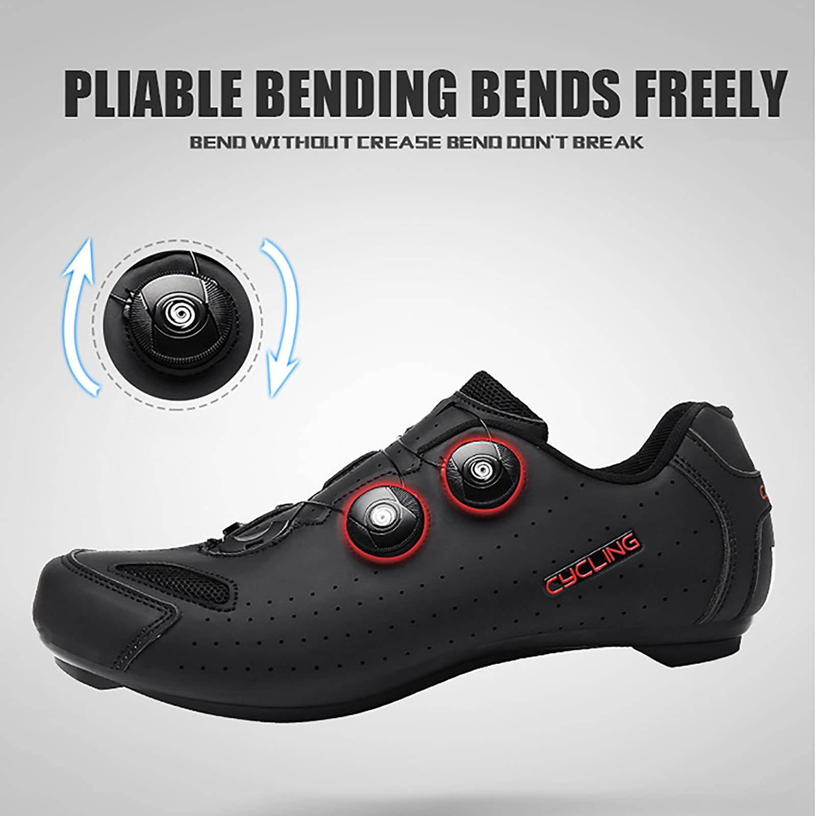 Scarpe Da Ciclismo MTB Uomo/donna – Compatibili SPD, Suola Antiscivolo, Traspiranti, Per Mountain Bike E Strada