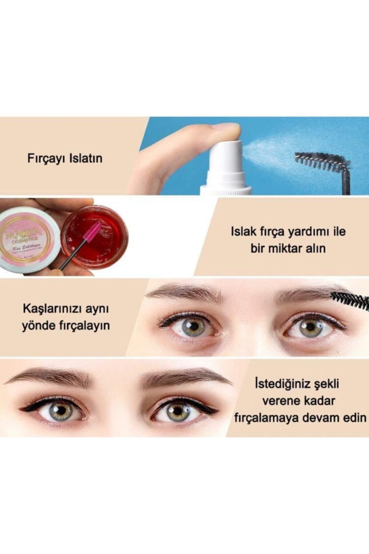 Kaş Sabitleyici Kaş Şekillendirici Kaş Waxı