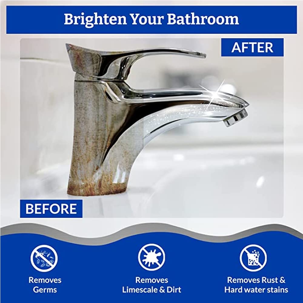 Klenzmo Bathroom Cleaner Kit – Tile 850ml + Tap & Shower 270ml