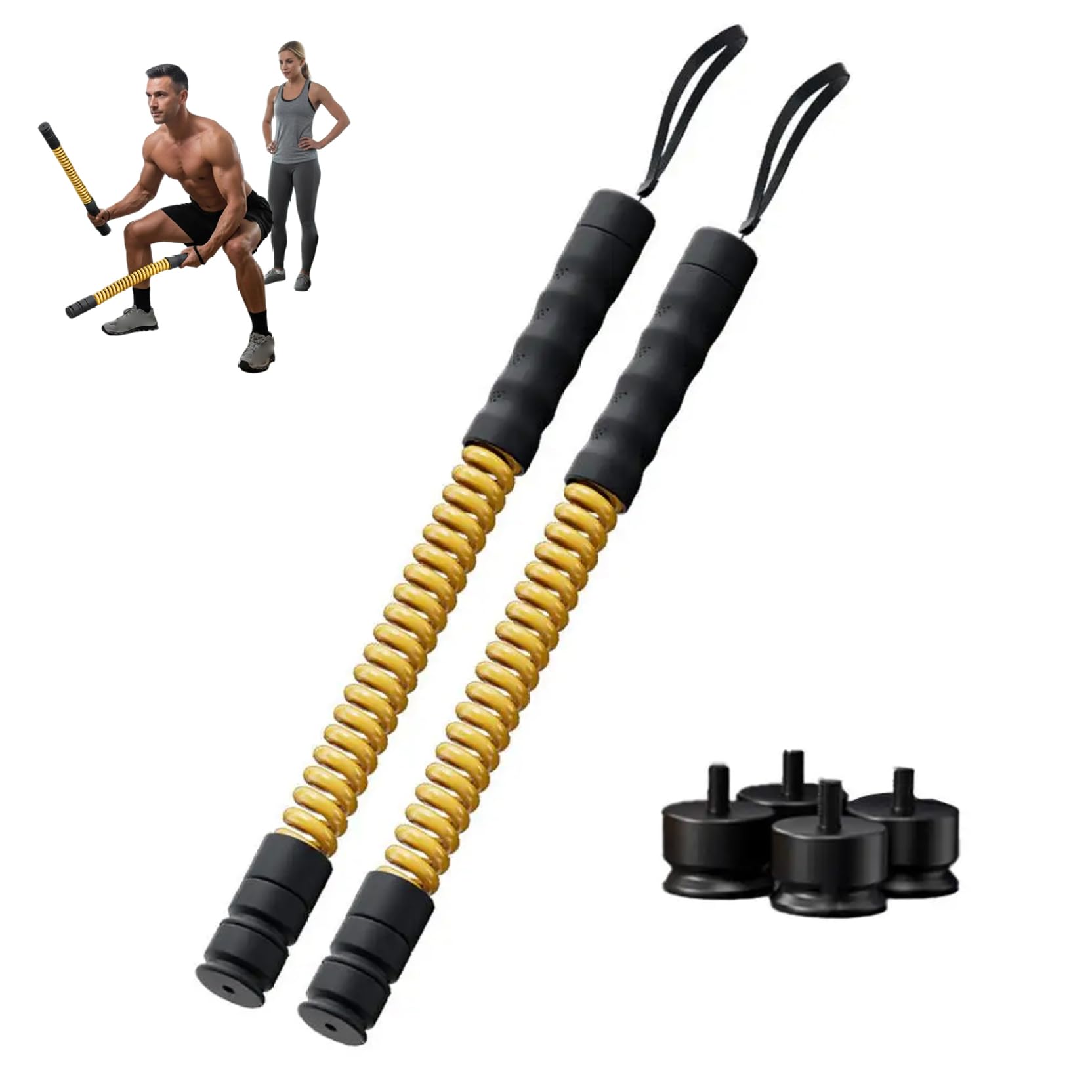 Bâtons corde peu encombrants pour le cardio sans grand espace