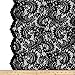 TELIO Amelia Lace Black Fabric by The Yard