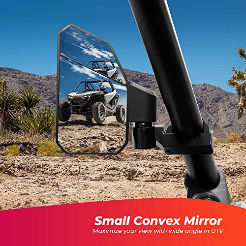 Kemimoto U0106-03501BK Utv Side Mirrors, Utv Mirrors thumb #4