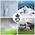FlowFluid Water Pressure Booster Diaphragm Pump 110V AC for House,45PSI 4GPM Fresh Water Transfer Pump with Plug,On Demand Self-Priming Water Pump with Filter for RV Bathroom Kitchen Irrigation Spray