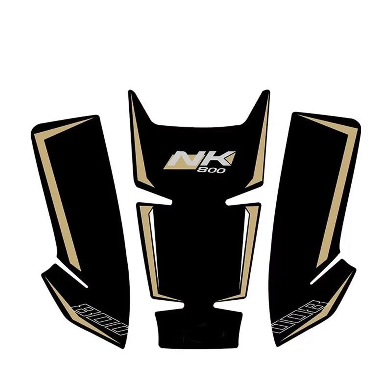 Motorcycle Body Fairing Sticker Tank Pads Gas Knee Grip Traction Protector for CFMOTO 800NK 800 NK Tank Sticker(Color13)