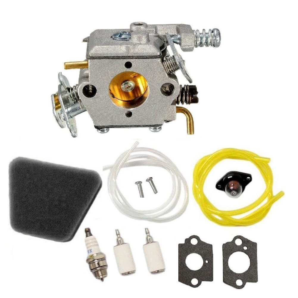 Janrui C1U-W8 C1U-W14 Carburetor Carb kit for Poulan 1950 2050 2150 2250 2375 2550 Craftsman Chainsaw Replace WALBRO WT-89 WT-324 WT-391 WT-600 WT-624 WT-625 WT-891 Carb 545081885 530069703