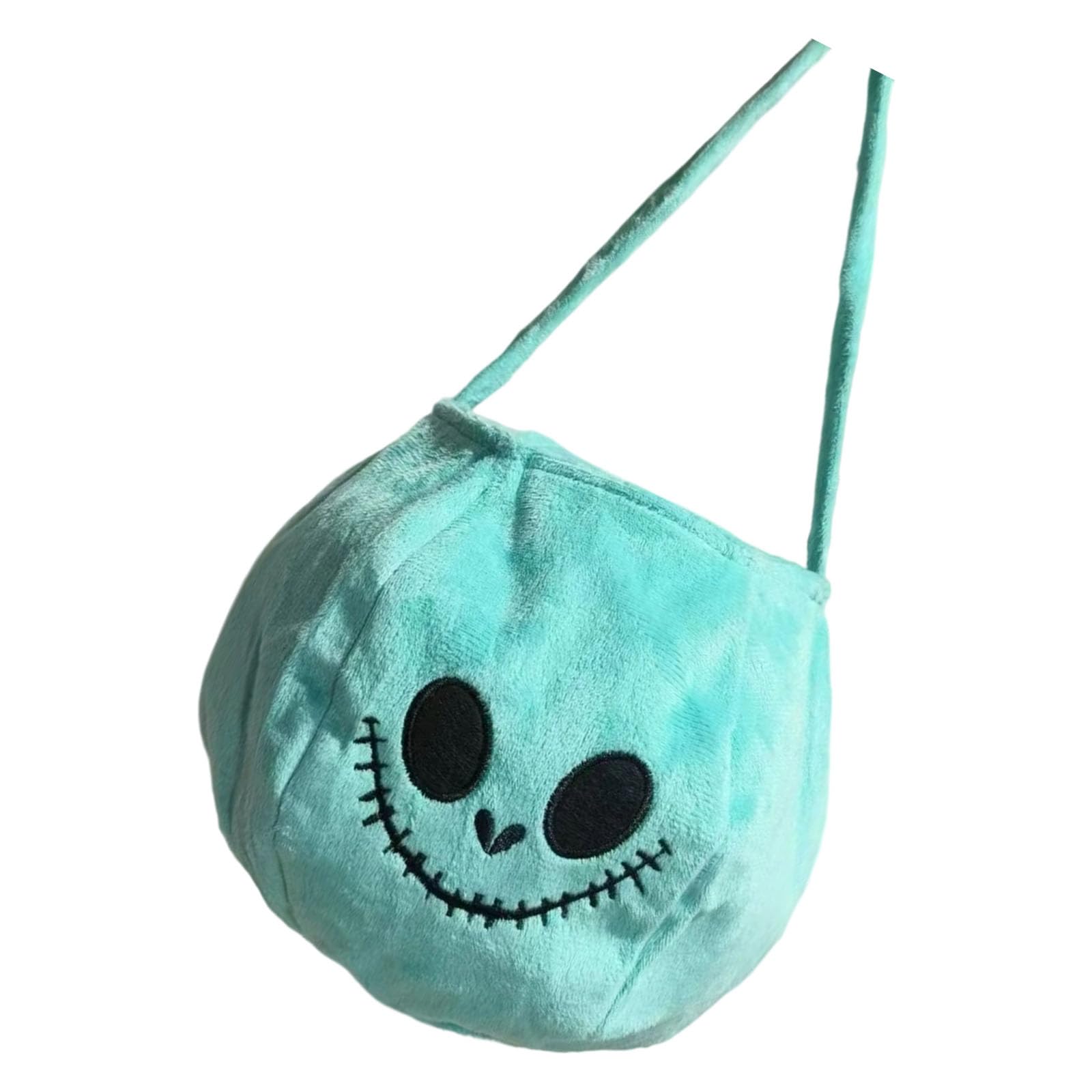 Tsophreniq Holiday Season Velvets Candy Bag Oversized Pumpkin Design Seasonal Party Essential Party Accessory for Candy Collection Gatherings Velvets Halloween Bag