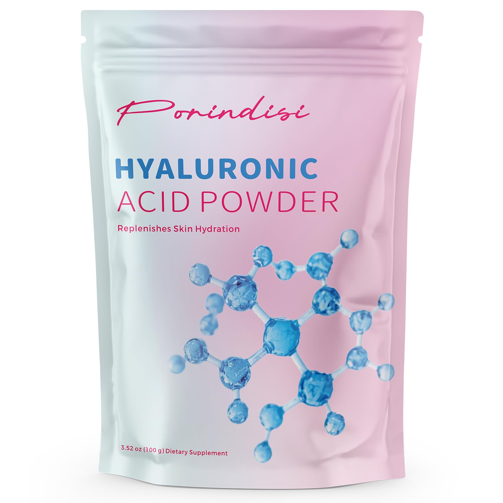 Pure Hyaluronic Acid Powder for Skin & Face