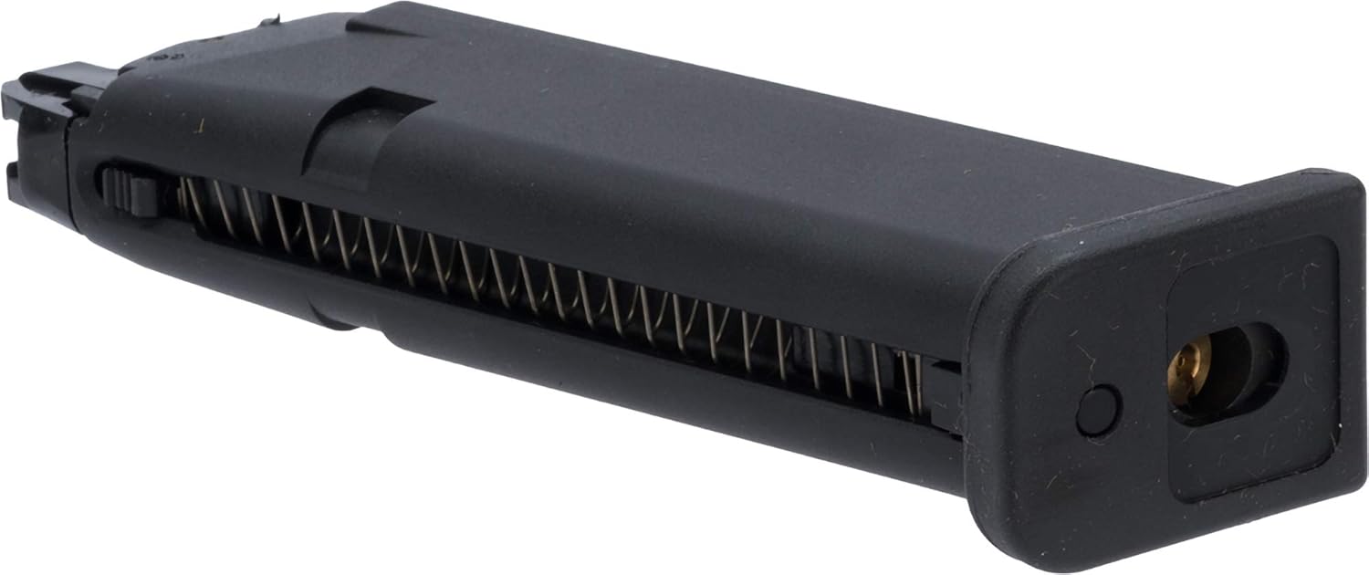 Evike - 18rd / 23rd for Spartan & Elite Force G19 G18C Licensed Airsoft Blowback (Model: Green Gas)