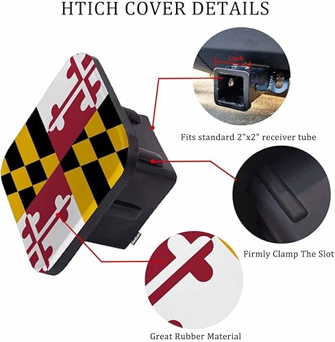 Miniatura 185 de Christian Cross Car Rear Hitch Covers Grunge Gravestone Cross Square Trailer Hitch Cover Tube Plug Insert, 2" Towing Rear Hitch Cover for Car Truck