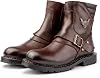 Ducavelli Rock Genuine Leather Men's Laceless Boots, Fur Boots