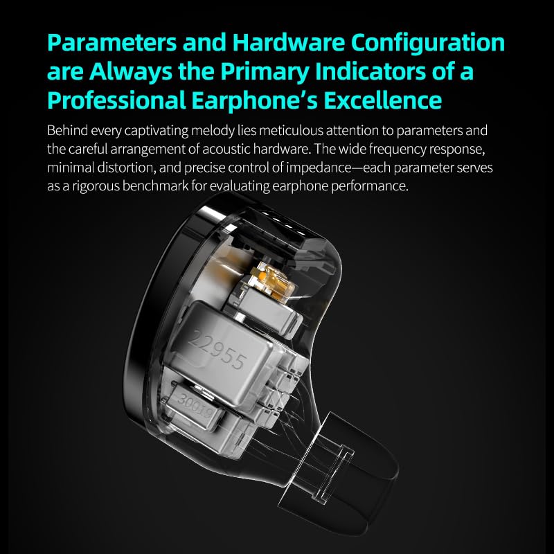 Amazon.com: KZ Sonata 14 Balanced Armature Drivers Headphone,in