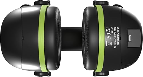 Vista 9 de ISOtunes AIR DEFENDER Earmuffs: Comfortable Wireless unisex adult Hearing Protection with 40 Hour