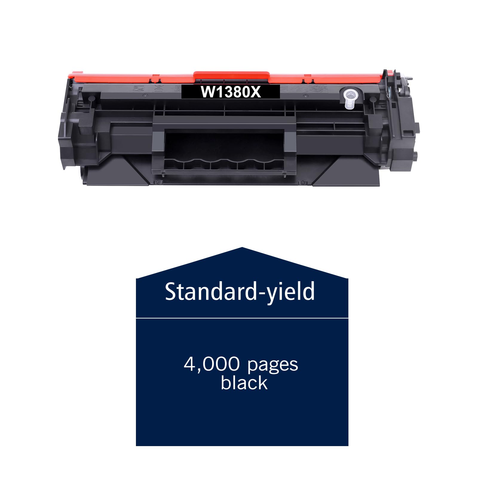 VICTONER 138X Black Toner Cartridge 2-Pack - Compatible With HP Pro Printers