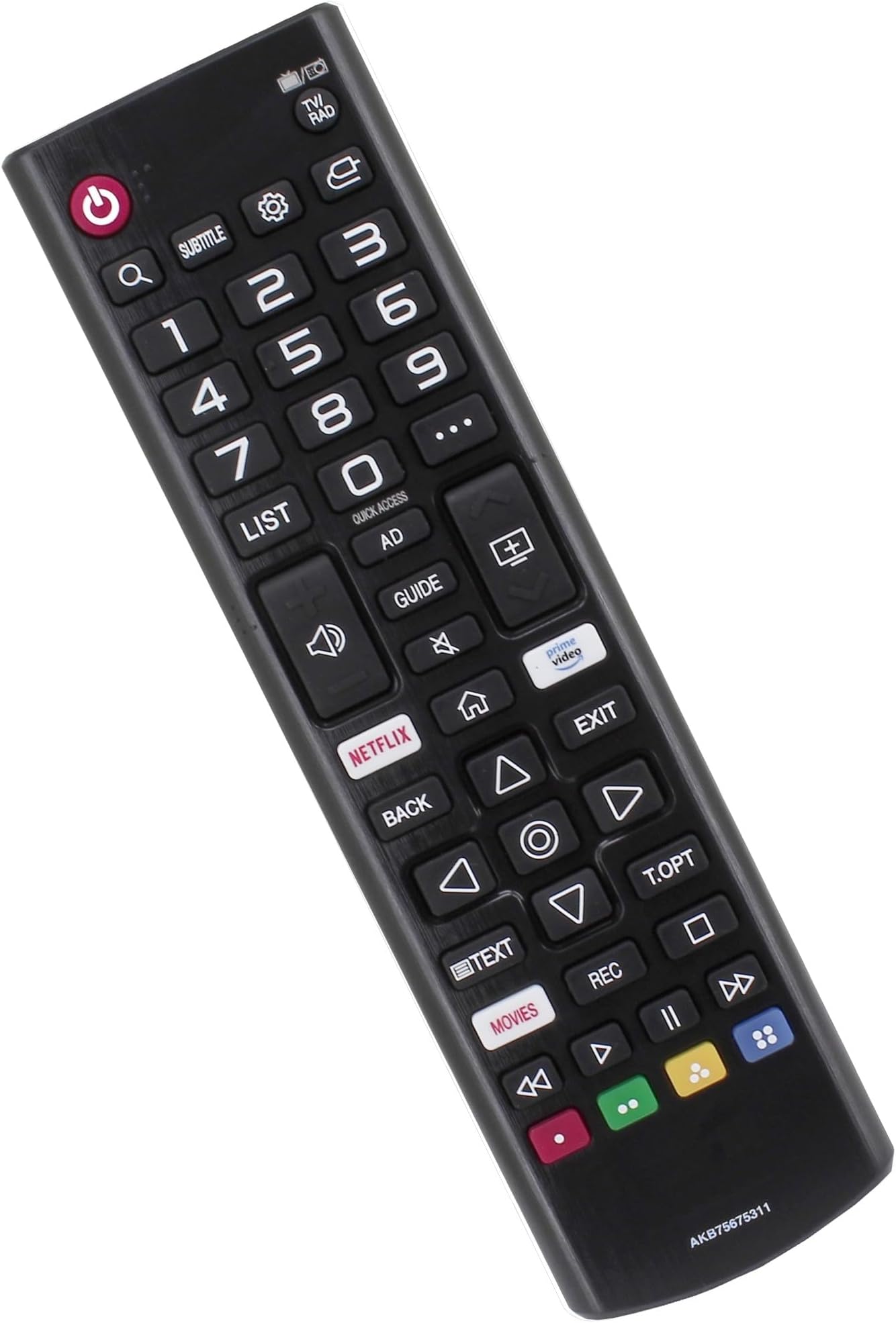 – Original Replacement for LG AKB75675311 TV Remote Control Compatible with LG 75UM7110PLB 70UM7100PLA 65UM7100PLA 65UM7000PLA 55UM7400PLB 55UM7000PLC 49UM7000PLA 32LM630BPLA Smart LED