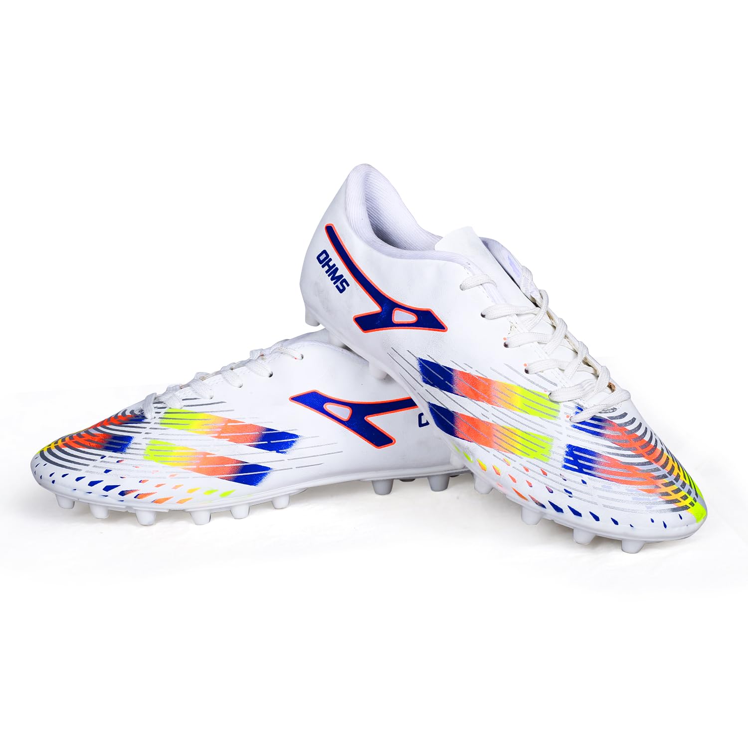 Anza Ohms Light Weight and Durable Football Boot for Men&Women, Comfortable and Flexible Football Shoes with Multi Purpose Stud , Soccer Shoe (White) (White, UK Footwear Size System, Adult, Men, Numeric, Medium, 9) (B0DHCHCCQL) Amazon Price History, Amazon Price Tracker