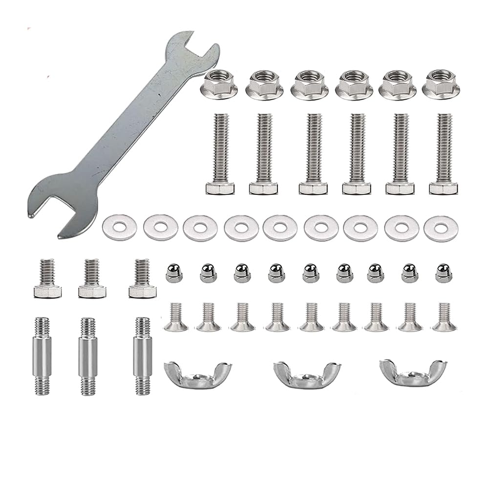 Vjsujehgy Hardware Replacement Bolt& Nut Set For Propane For-For Patio Heater-Outdoor Space Heater Accessories